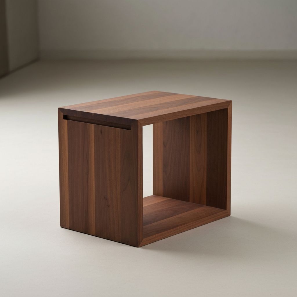 Mesa auxiliar minimalista